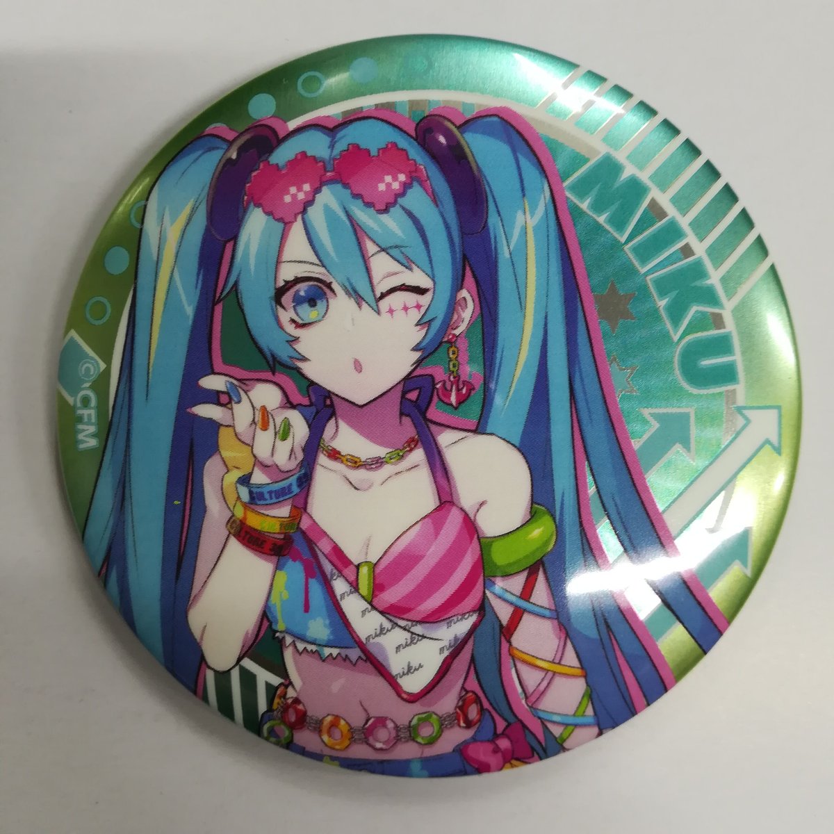初音ミク　缶バッジ　セット　ボーカロイド 初音ミク モデル 描き下ろし 缶バッジ 6個セット 初音ミク
