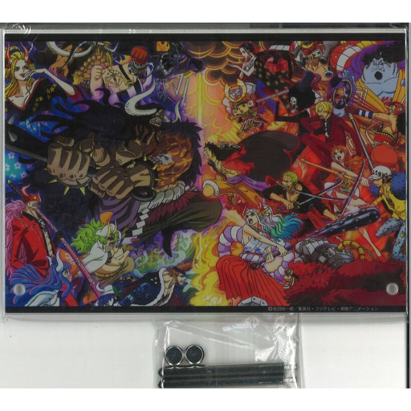 ワンピース シールアニメ1000話記念 ビジュアル  menu 大人気アニメ「ワンピース」1000話放送をお祝い！menuで宴だ
