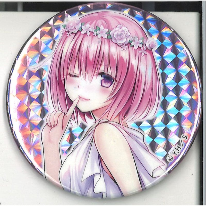Toloveる 原画展 缶バッチ コンプリートセット ToLOVEる 15周年原画展 トレーディング缶バッジ（グリッター） モモ
