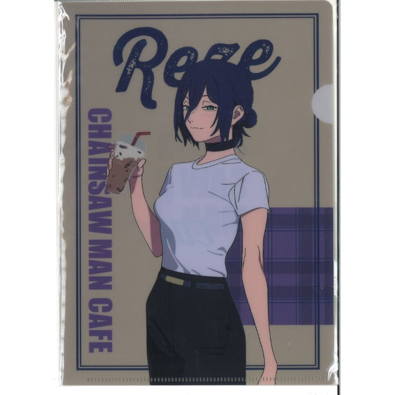 チェンソーマン カフェ レゼ篇 特典A5クリアファイル レゼ | K