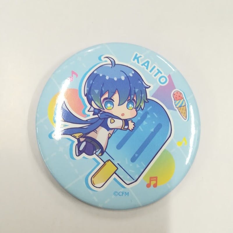 ボーカロイド KAITO 缶バッジ 100円ショップグッズ | K-BOOKS 秋葉原