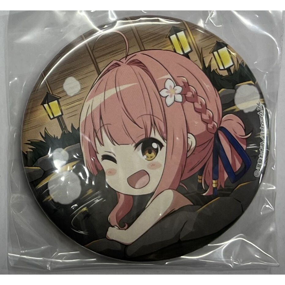 温泉むすめ 湯郷美彩 観光大使就任記念缶バッジ | K-BOOKS 秋葉原