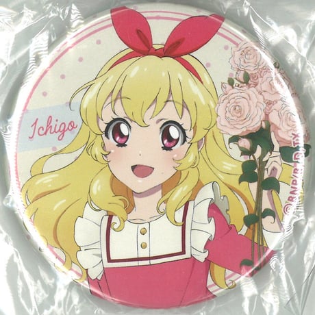 オールアイカツミュージアム 星宮いちご ハート型缶バッジ アイカツミュージアム ハート缶バッジ 星宮いちご アイカツ