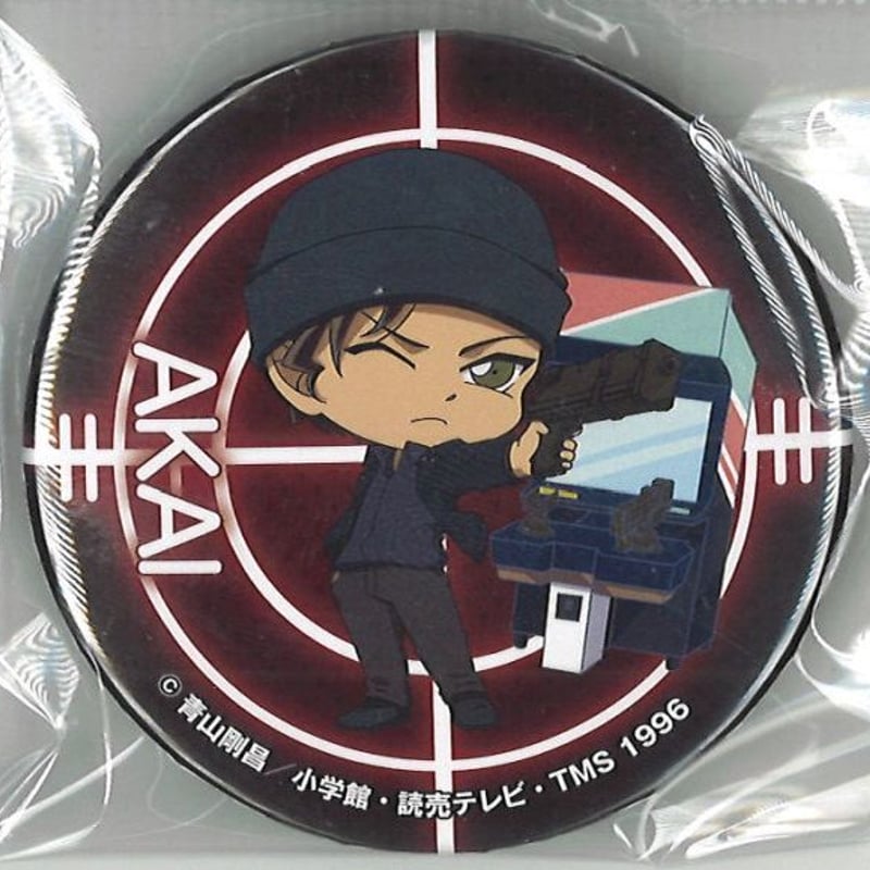 名探偵コナン 缶バッジ 赤井秀一 （照準） | K-BOOKS 秋葉原