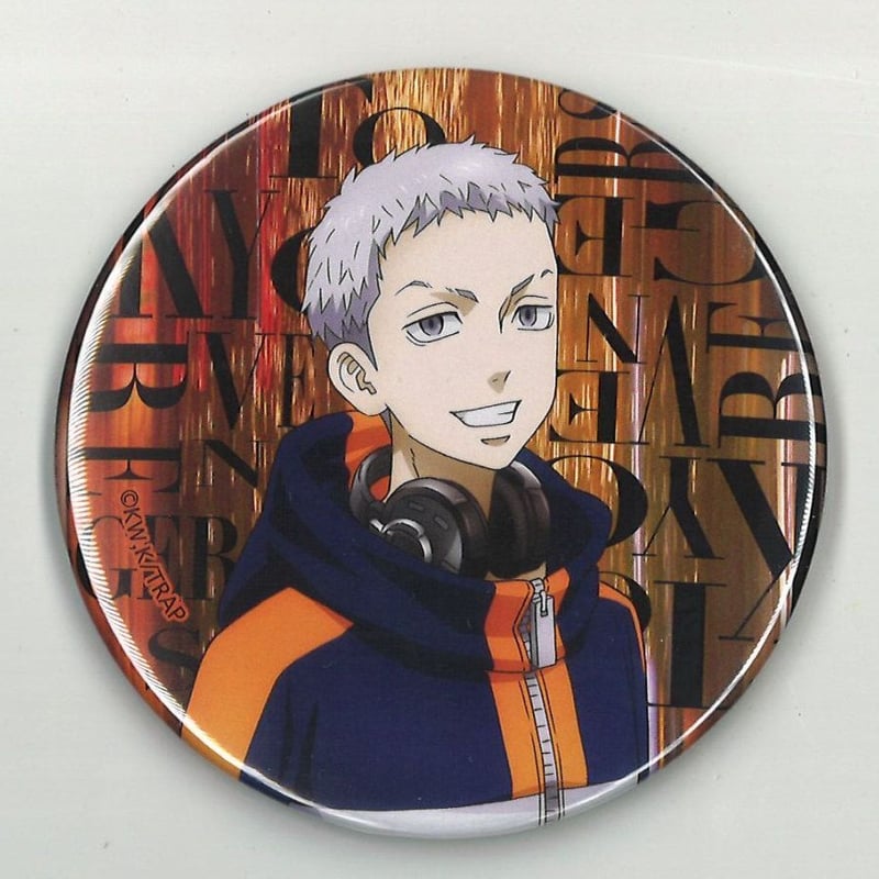 東リベ 三ツ谷 隆 缶バッジ 旗持ち 【公式通販】