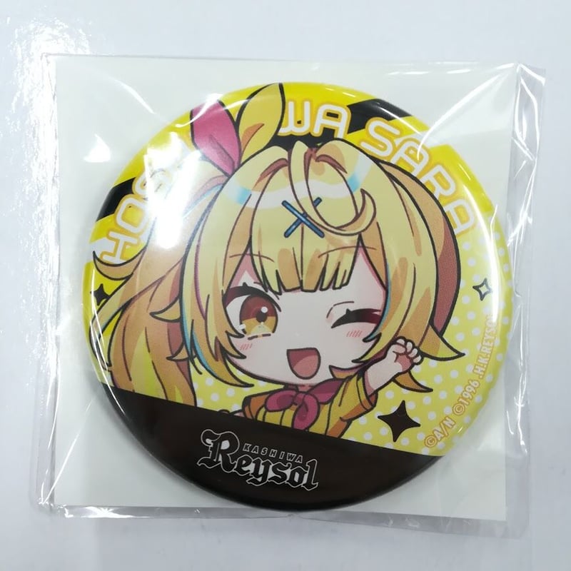 星川サラ 缶バッジ 中古】バッジ・ビンズ 星川サラ 「バーチャルYouTuber にじさん