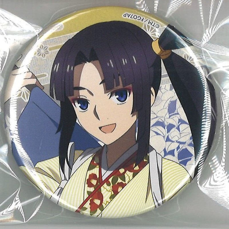 FGO 牛若丸 劇場版 ソロモン アニメイトカフェ カルデア茶房 缶バッジ