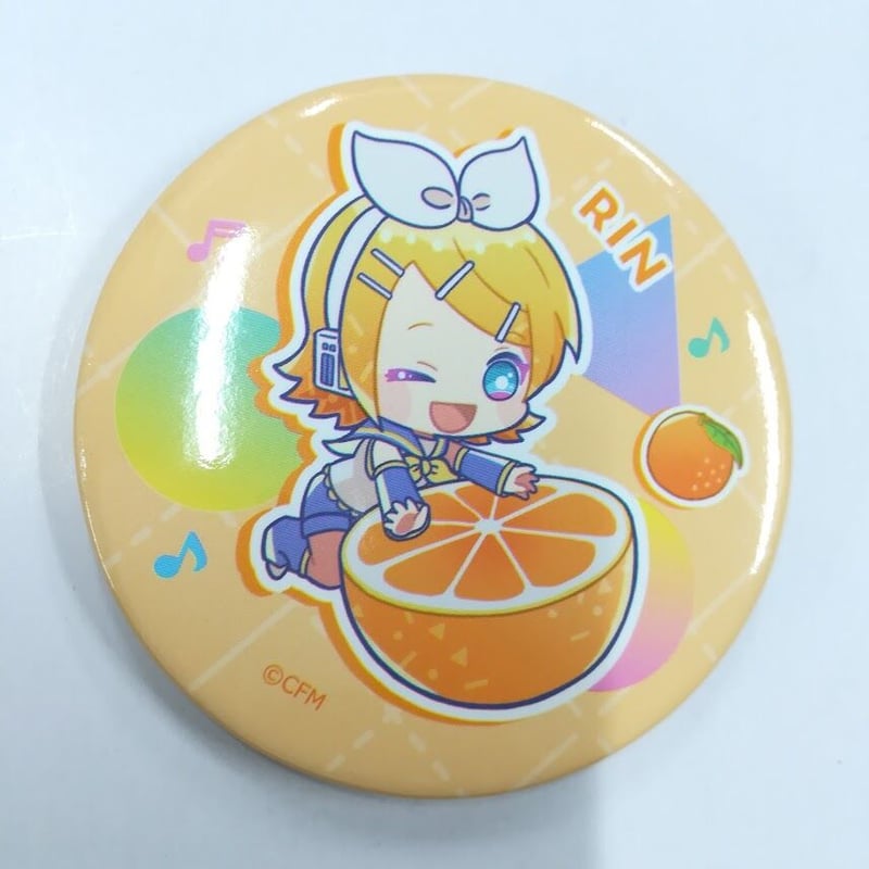 ボーカロイド 鏡音リン 缶バッジ 100円ショップグッズ | K-BOOKS 秋葉原