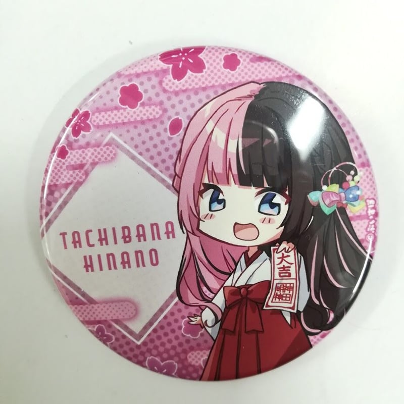 ぶいすぽ RAGE 橘ひなの 缶バッジ ぶいすぽっ サマービーチ2024