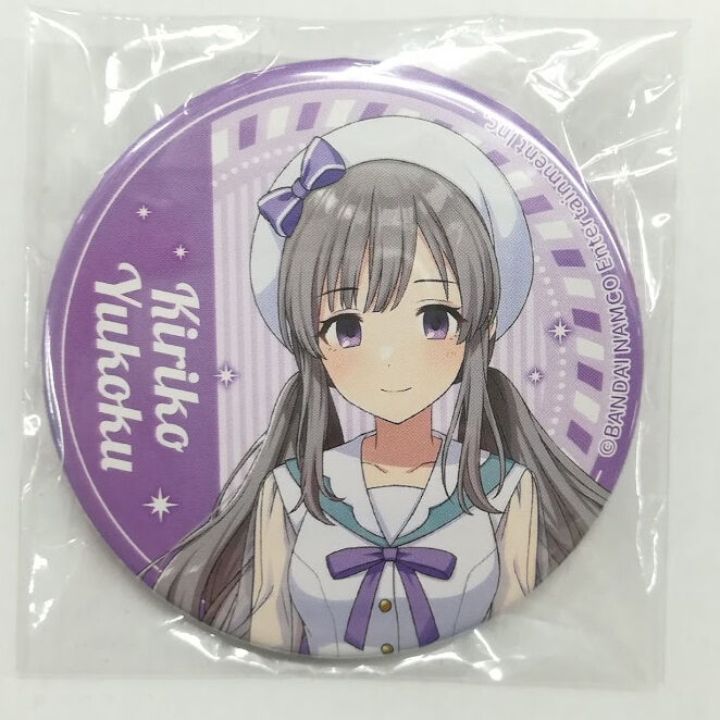 シャイニーカラーズ シャニマス 幽谷霧子 缶バッジ アイドルマスターシャイニーカラーズ 幽谷霧子 缶バッジ アフター