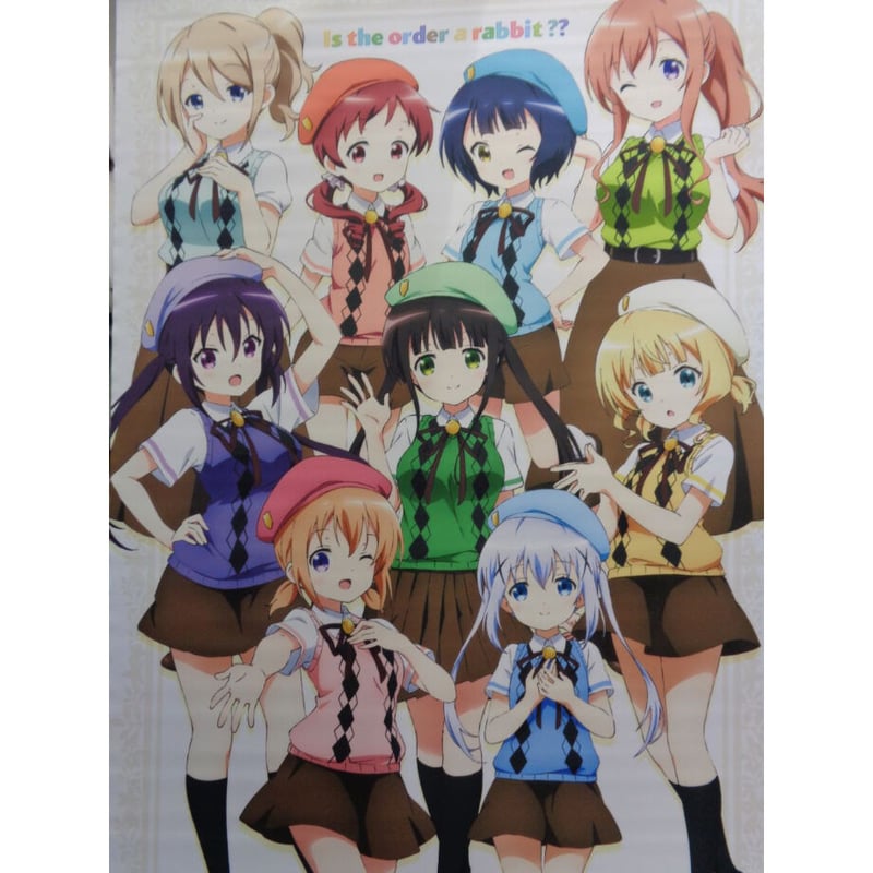 ご注文はうさぎですか？ B2タペストリー＜DMS Tea Party＞ | K-BOOKS