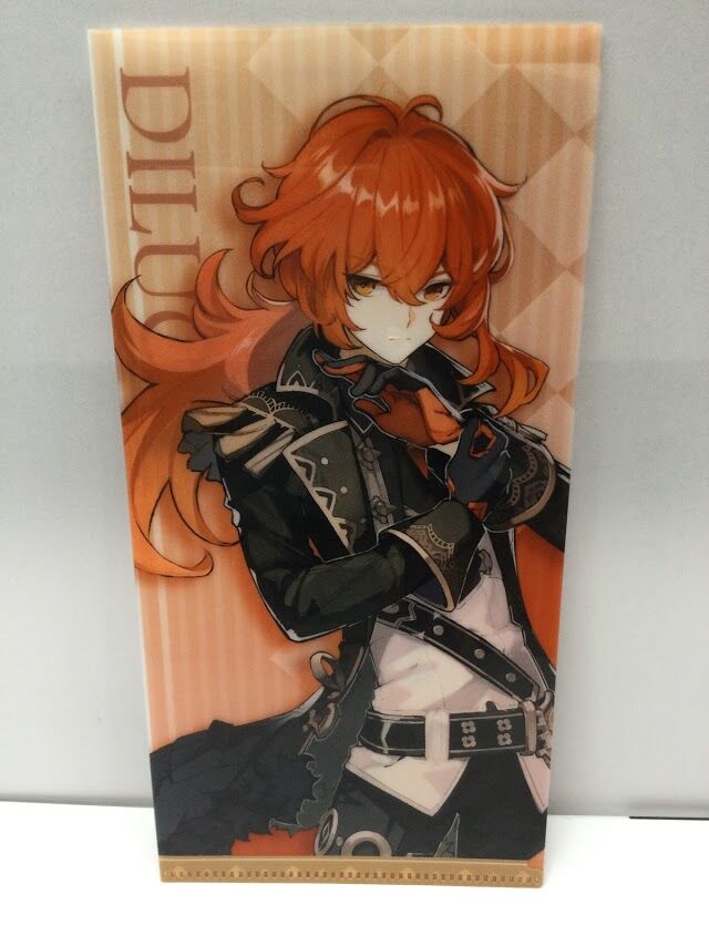 原神 ディルック クリアファイル】原神 GooglePlay大感謝祭 クリア