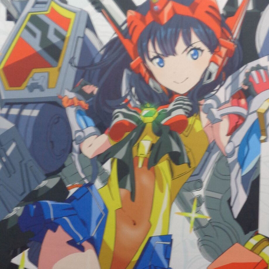 SSSS.GRIDMAN 宝多六花(フルパワーグリッドマンver.) BIGタペストリー