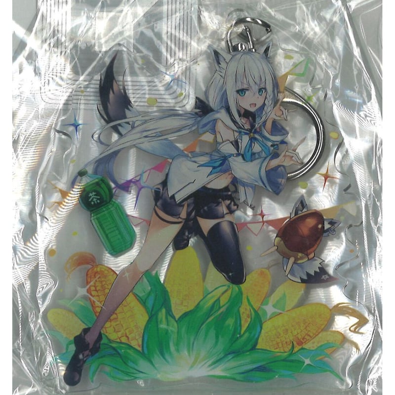 暁のブレイカーズ ホロライブコラボ アクリルキーホルダー 白上フブキ 暁のブレイカーズ コラボ アクリルキーホルダー