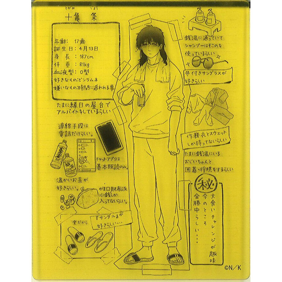 WIND BREAKER キャラフレーム 十亀条 WIND BREAKER キャラフレームカード 01 十亀条 | K-BOOKS 秋葉原