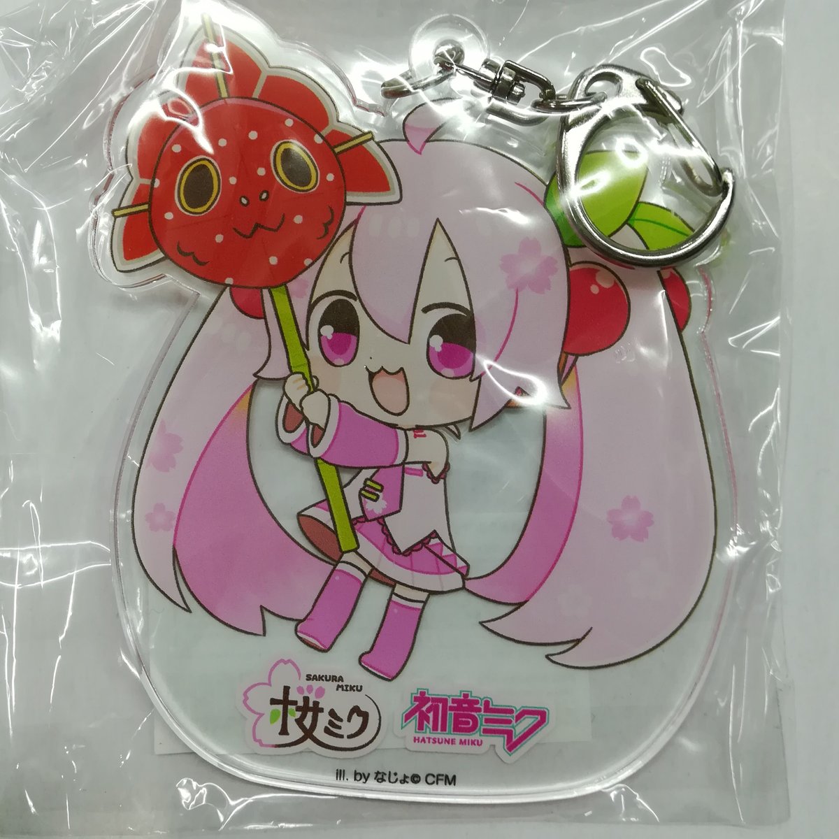 ボーカロイド「弘前ねぷたまつり」×「桜ミク」 アクリルキーホルダー