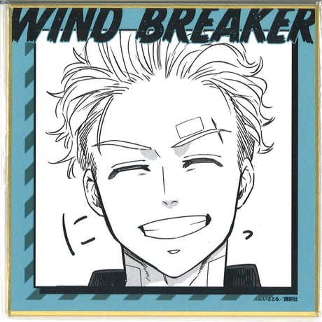 WINDBREAKER 梅宮一 ホログラム缶 A4サイズ 痛バック【お値引⭕️】 ウィンブレ | STORES