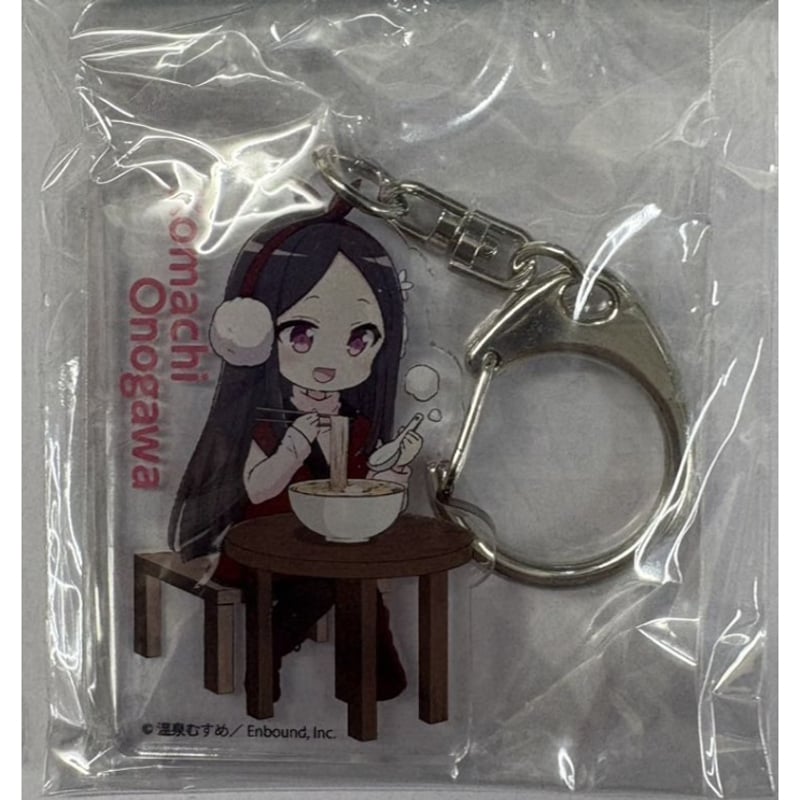 温泉むすめ 龍華食堂限定コラボ 小野川小町アクリルキーホルダー（SD