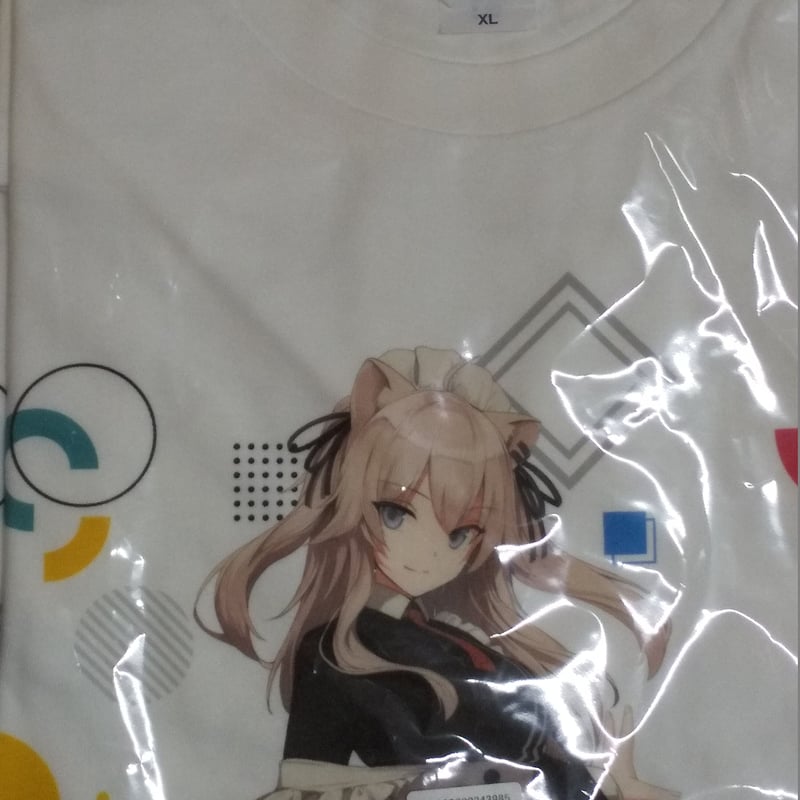 ホロライブ 獅白ぼたん ヴィレッジヴァンガード Tシャツ XLサイズ 