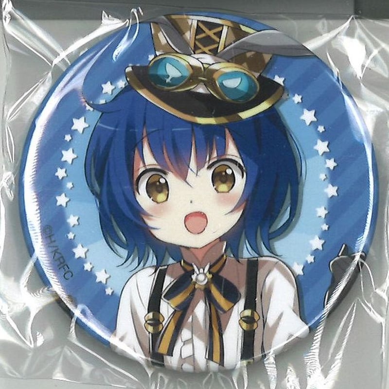 d*3様 ごちうさ きららファンタジア 属性缶バッジ リゼ 3点セット ご