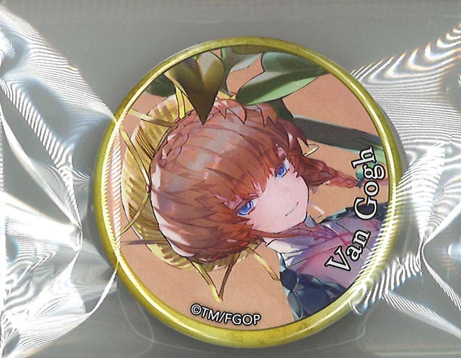 fgo 霊基召喚缶バッジ 編成画面風カード ゴッホ original