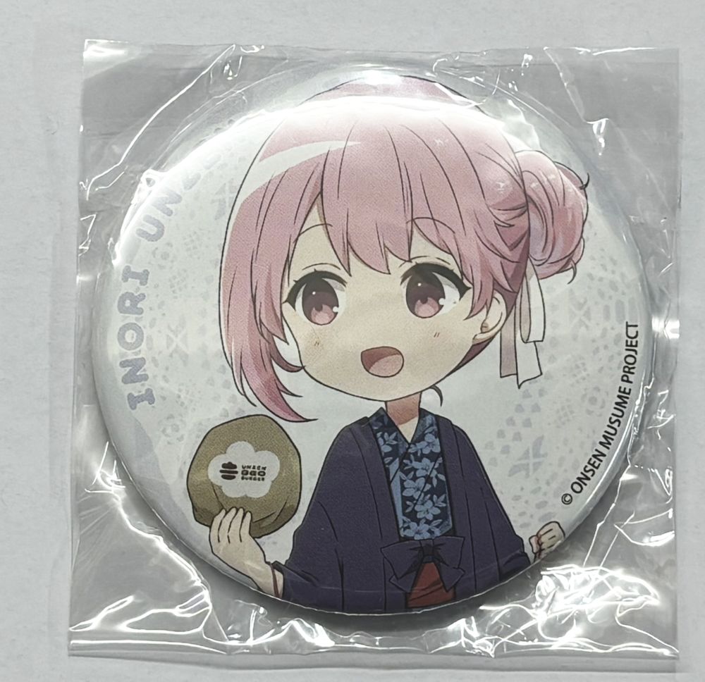 温泉むすめ 雲仙伊乃里缶バッジ | K-BOOKS 秋葉原