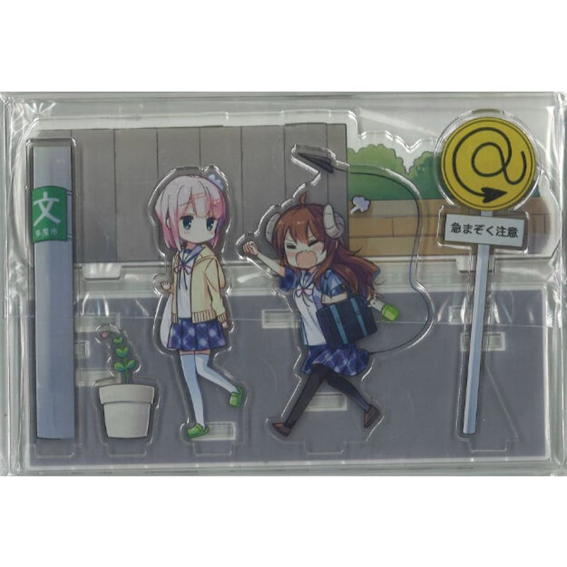 まんがタイムきらら展 アクリルジオラマ まちカドまぞく | K-BOOKS 秋葉原