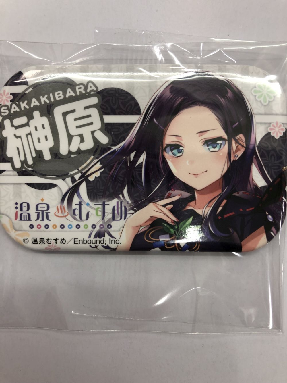 温泉むすめ 角缶バッジ 榊原伊都 | K-BOOKS 秋葉原