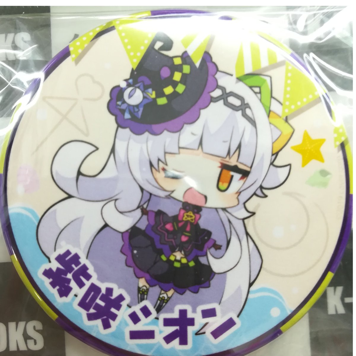 ホロライブノンストップ・ストーリー 紫咲シオン 缶バッジ 紫咲シオン