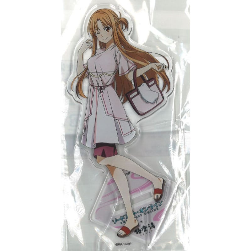 ソードアート・オンライン SAO アスナ 缶バッジ 極楽湯 Amazon