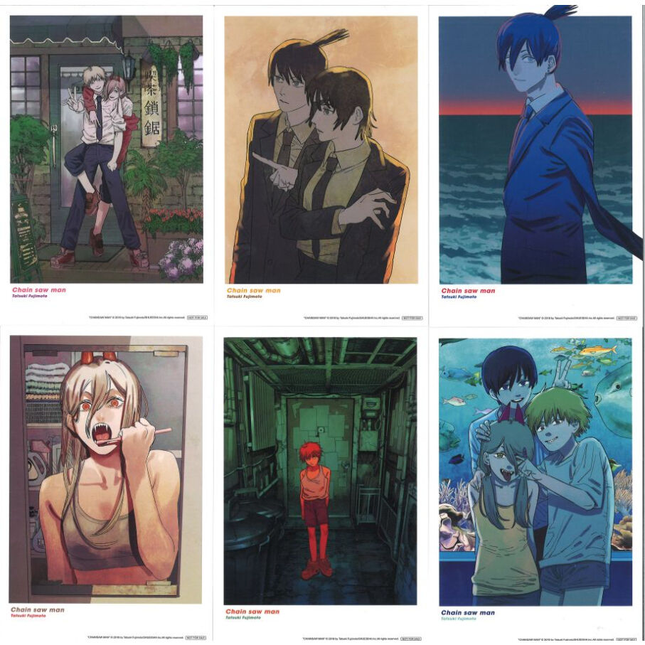 劇場版 チェンソーマン レゼ編 台湾限定 特典 A5原画 ポストカード