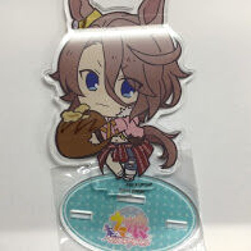 きゃらドリ　ウマ娘コラボ　バレンタイン　アクリルキーホルダー　トウカイテイオー ウマ娘 ナリタタイシン きゃらドリ バレンタイン アクリルスタンド | K