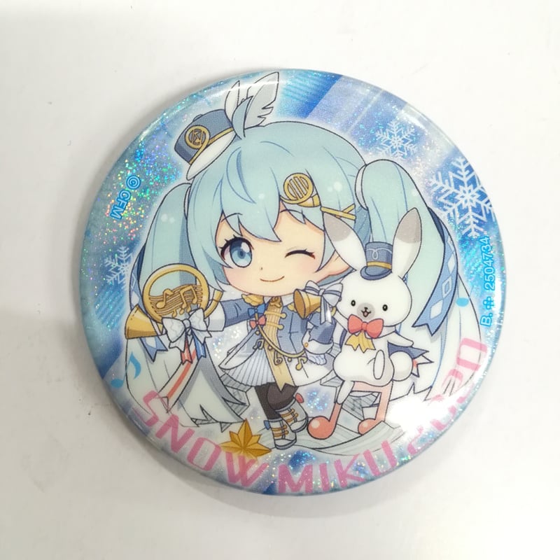 ボーカロイド 雪ミク 缶バッジ あそーと | K-BOOKS 秋葉原