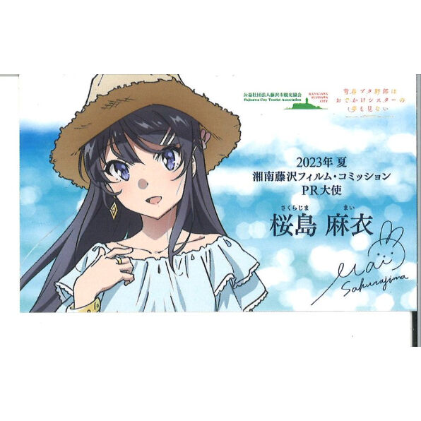 青春ブタ野郎はおでかけシスターの夢を見ない××藤沢市 デジタル