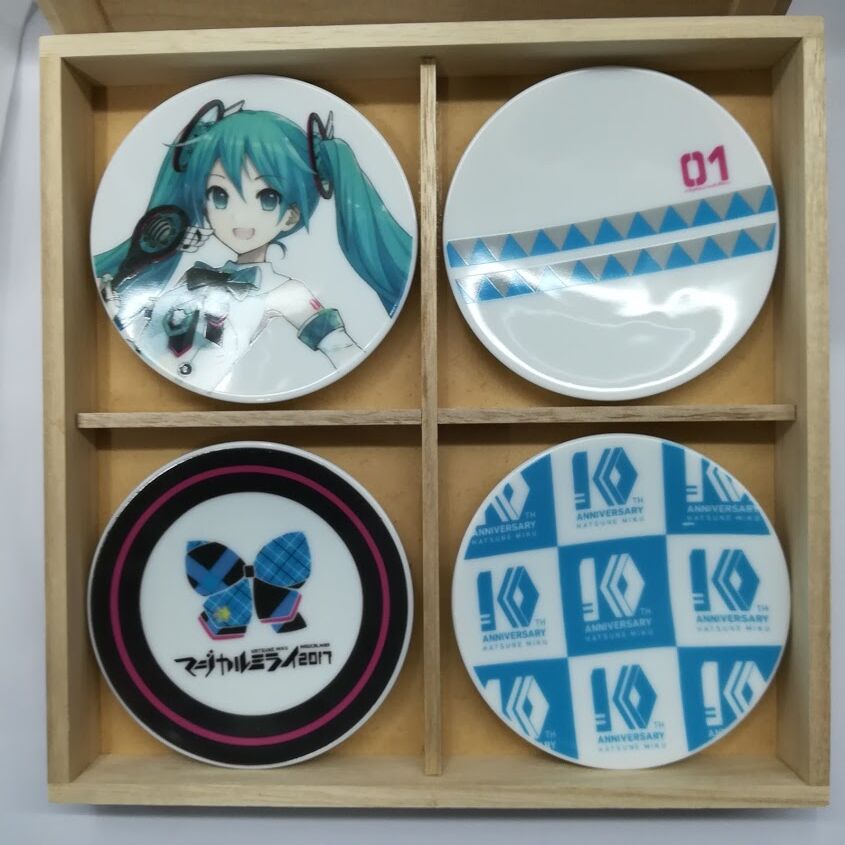 ボカロ 初音ミク マジミラ 2017 ワッペンバッジ ボーカロイド 希少