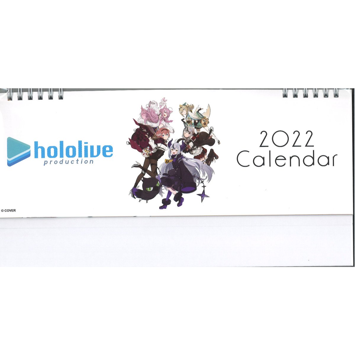 ホロライブ 卓上カレンダー2022 set ready,hololive