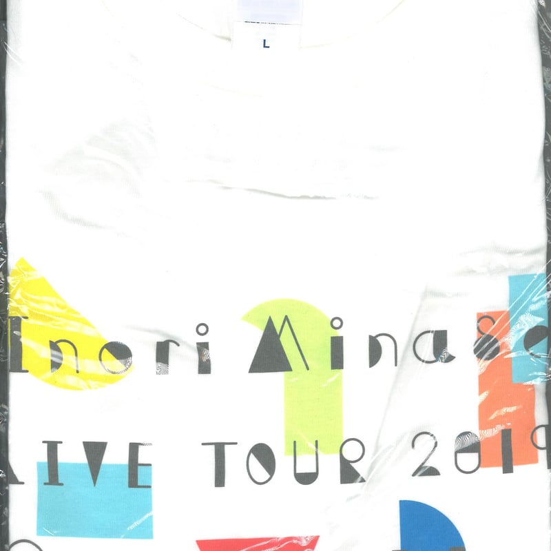 水瀬いのり LIVE TOUR 2019 Catch the Rainbow！LサイズTシャツ