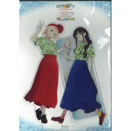 リコリスリコイル 宮古島 コラボカフェ ファイル コースター 千束 たき