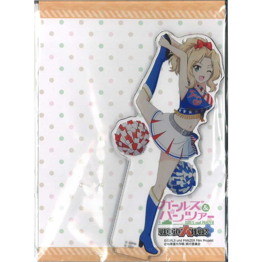 【縦22.7cm】 ガールズ&パンツァー S賞 アクリルスタンド ケイ 縦22.7cm】 ガールズ&パンツァー S賞 アクリルスタンド ケイ