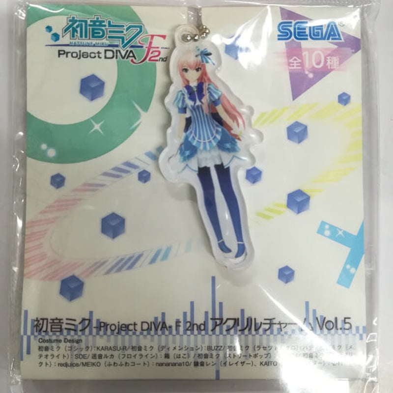 初音ミク project diva F 2end アクリルチャーム 巡音ルカ 初音ミク