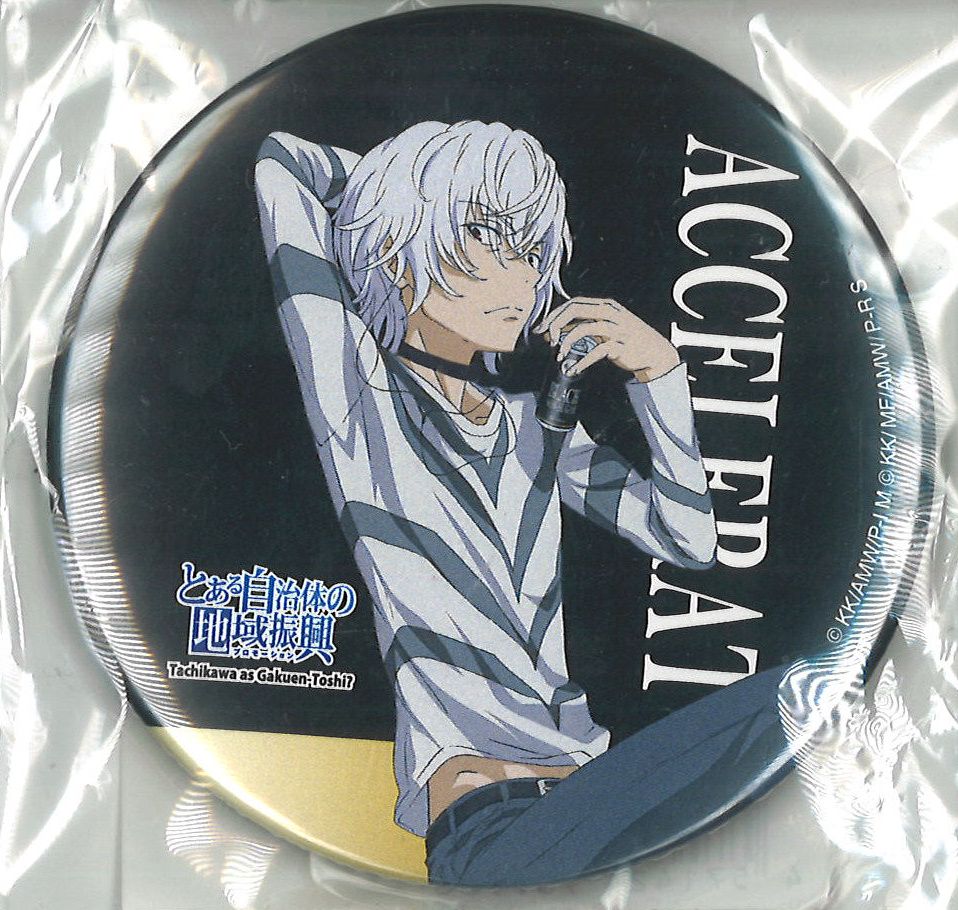 【希少】とある自治体の地域振興 白の一方通行 缶バッジ fit=scale-down,w=1200