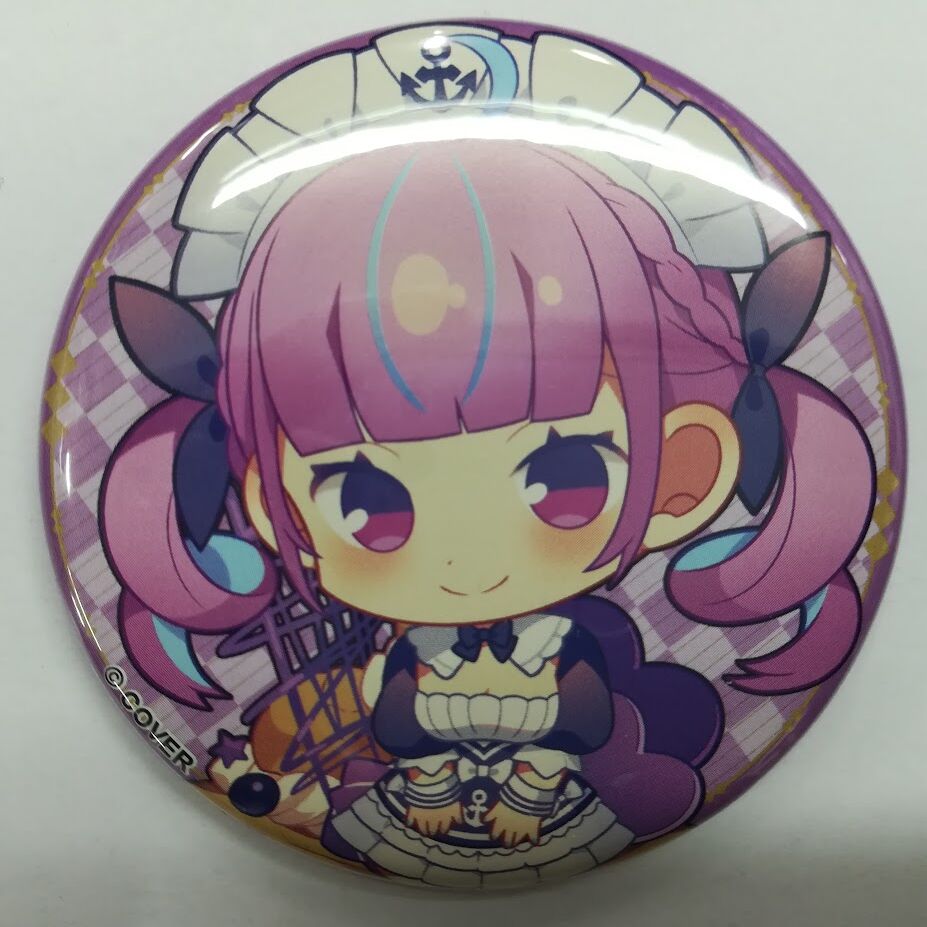 ホロライブ 湊あくあ 缶バッジ パセラコラボ | K-BOOKS 秋葉原