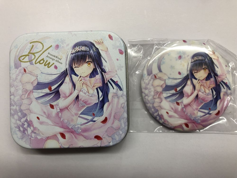 VA購買部2021 鍵くじブリキ缶＋缶バッジセット 月宮あゆ Kanon VA購買部2021 鍵くじブリキ缶＋缶バッジセット 月宮あゆ Kanon VA