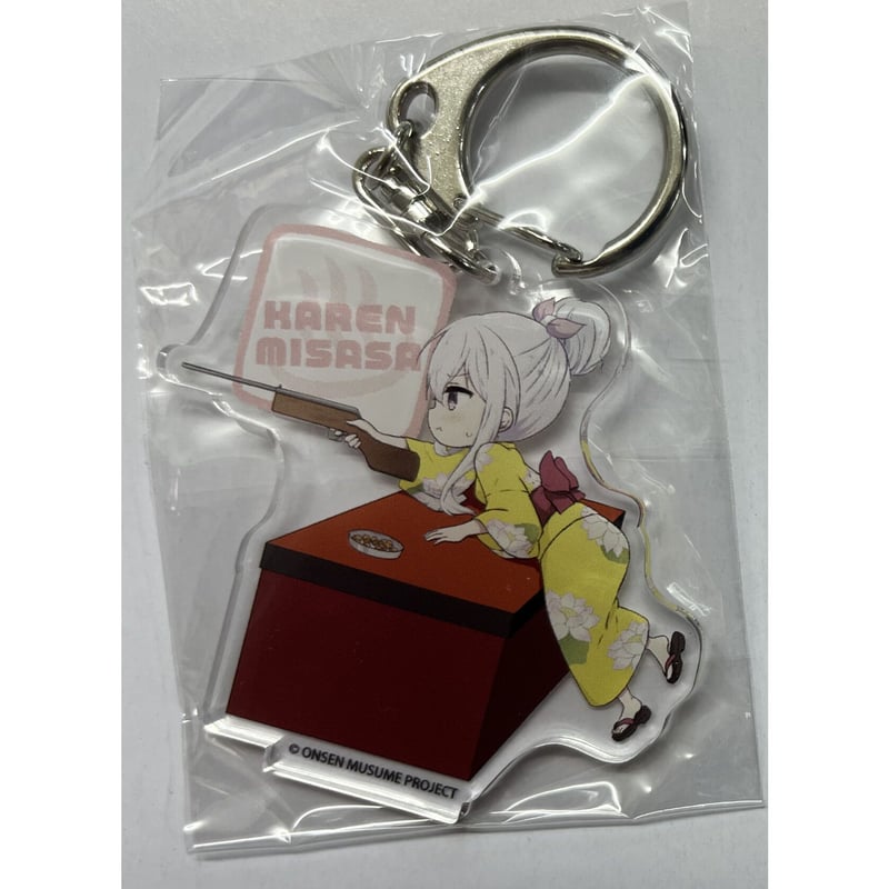 温泉むすめ 三朝歌蓮 アクスタ アクキーまとめ売り 温泉むすめ 泉娯楽場限定コラボ 三朝歌蓮アクリルキーホルダー（SD射的