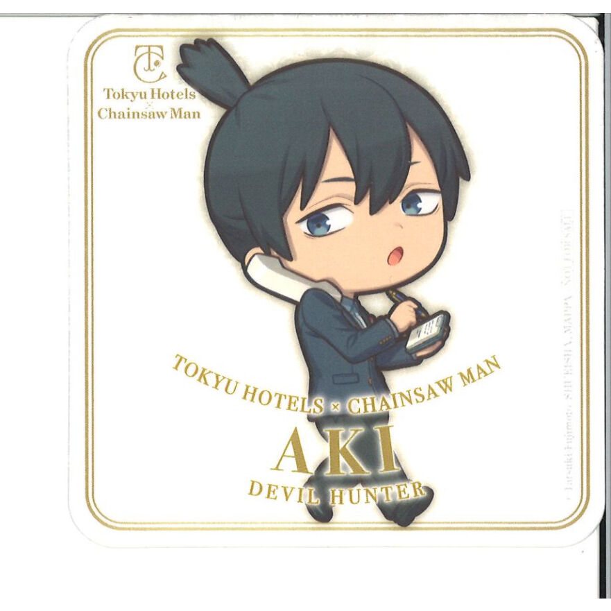 チェンソーマン×東急ホテルズ コースター 早川アキ | K-BOOKS 秋葉原