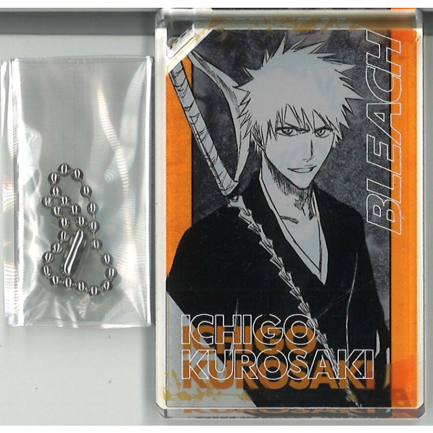 BLEACH ドミノ風 アクリルキーホルダー 藍染惣右介 BLEACH ドミノ風アクリルキーホルダーコレクション 藍染惣右介 - メルカリ
