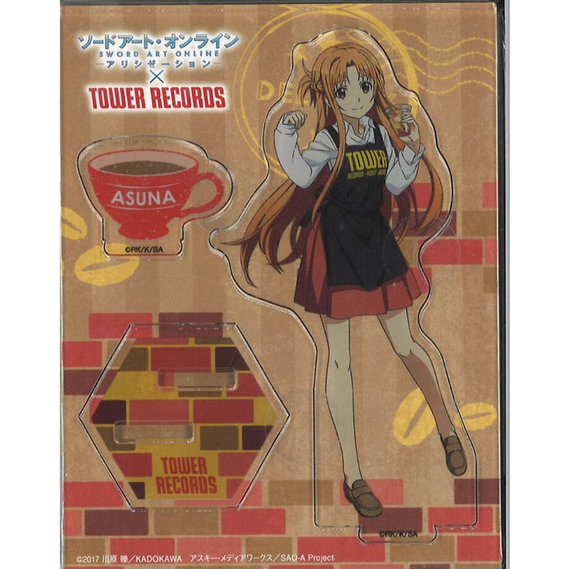 ソードアート・オンライン アリシゼーション × TOWER RECORDS アクリル