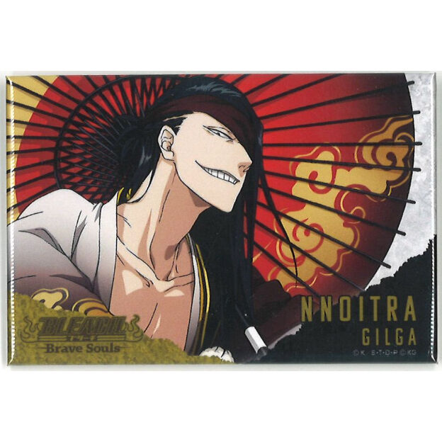 BLEACH Brave Souls Museum スクエア缶バッジ ノイトラ・ジルガ BLEACH Brave Souls Museum スクエア缶バッジ ノイトラ・ジルガ