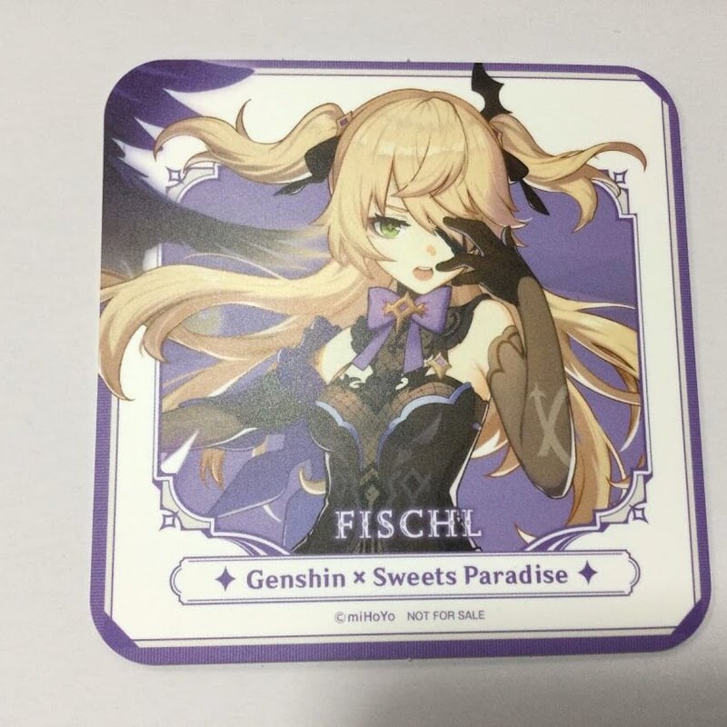 原神 フィッシュル スイパラ そよ風の饗宴 コースター 等身 | K-BOOKS