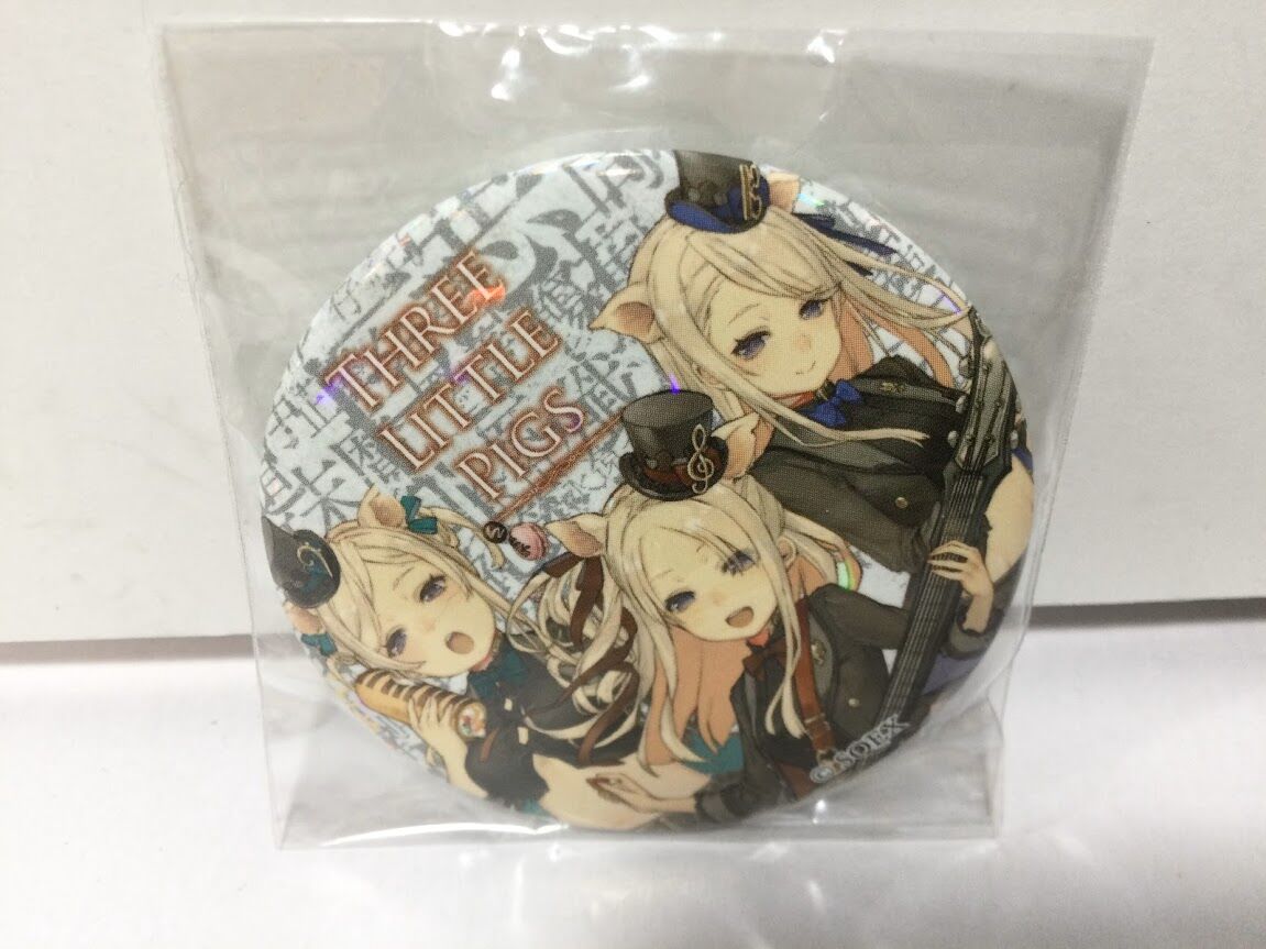 シノアリス 3匹の子豚 アニメイト限定 缶バッジ | K-BOOKS 秋葉原